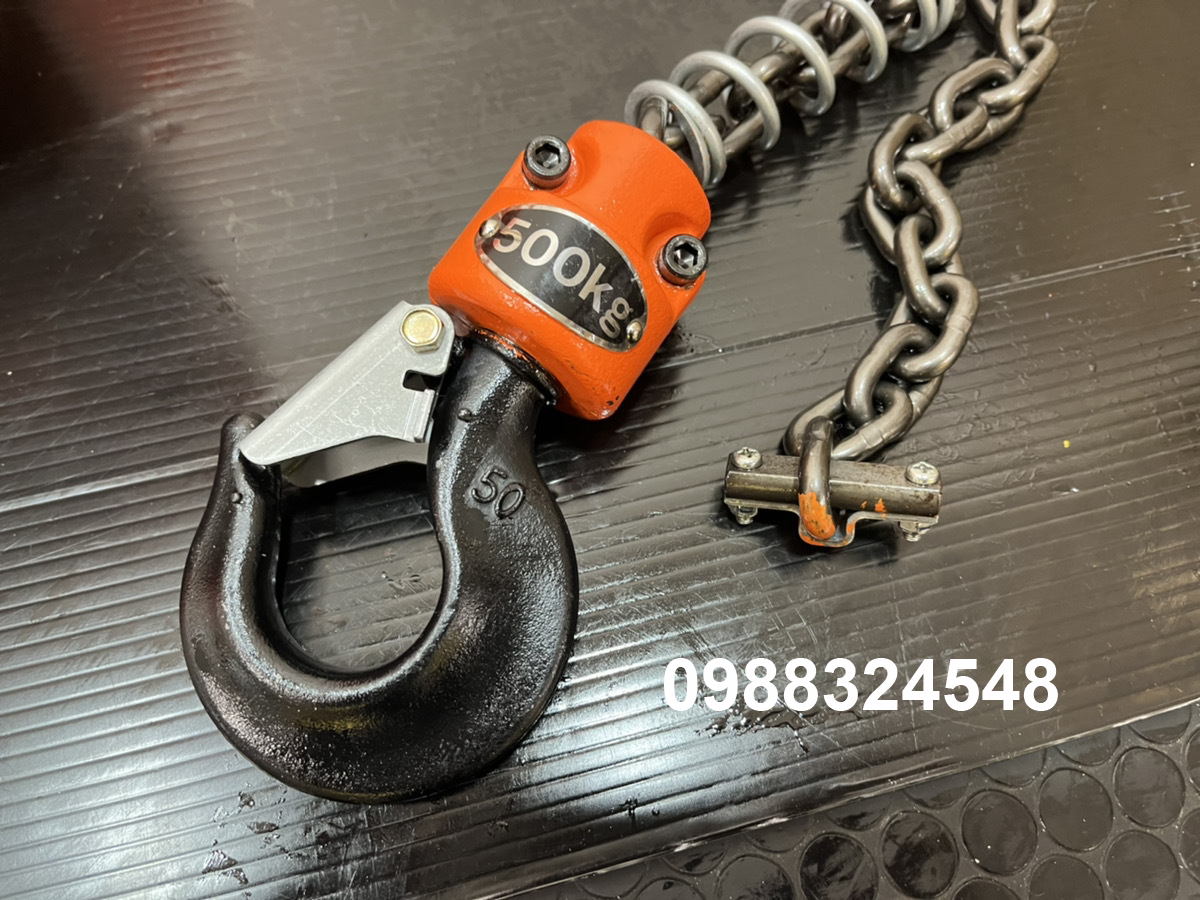 Pa lăng điện xích 2 tốc độ Hitachi 500kg 1/2LNH / 1/2LNH Dual Speed Hitachi Electric Chain Hoist