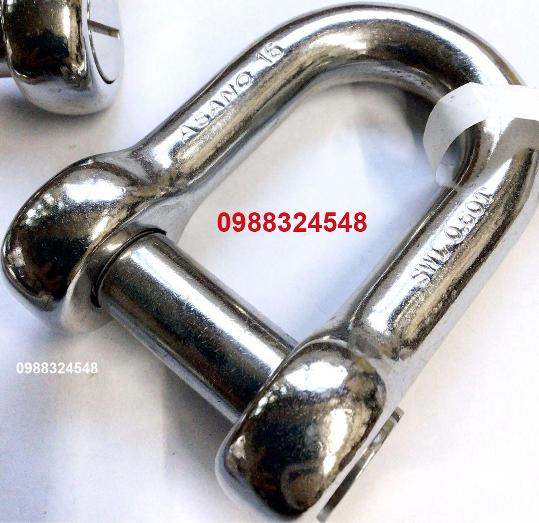 Ma ní inox 600kg Asano AK2105 / AK2105 Asano Stainless Steel Shackle