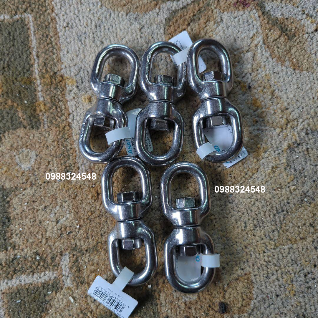 Ma ní inox xoay 250Kgs Asano AK2202