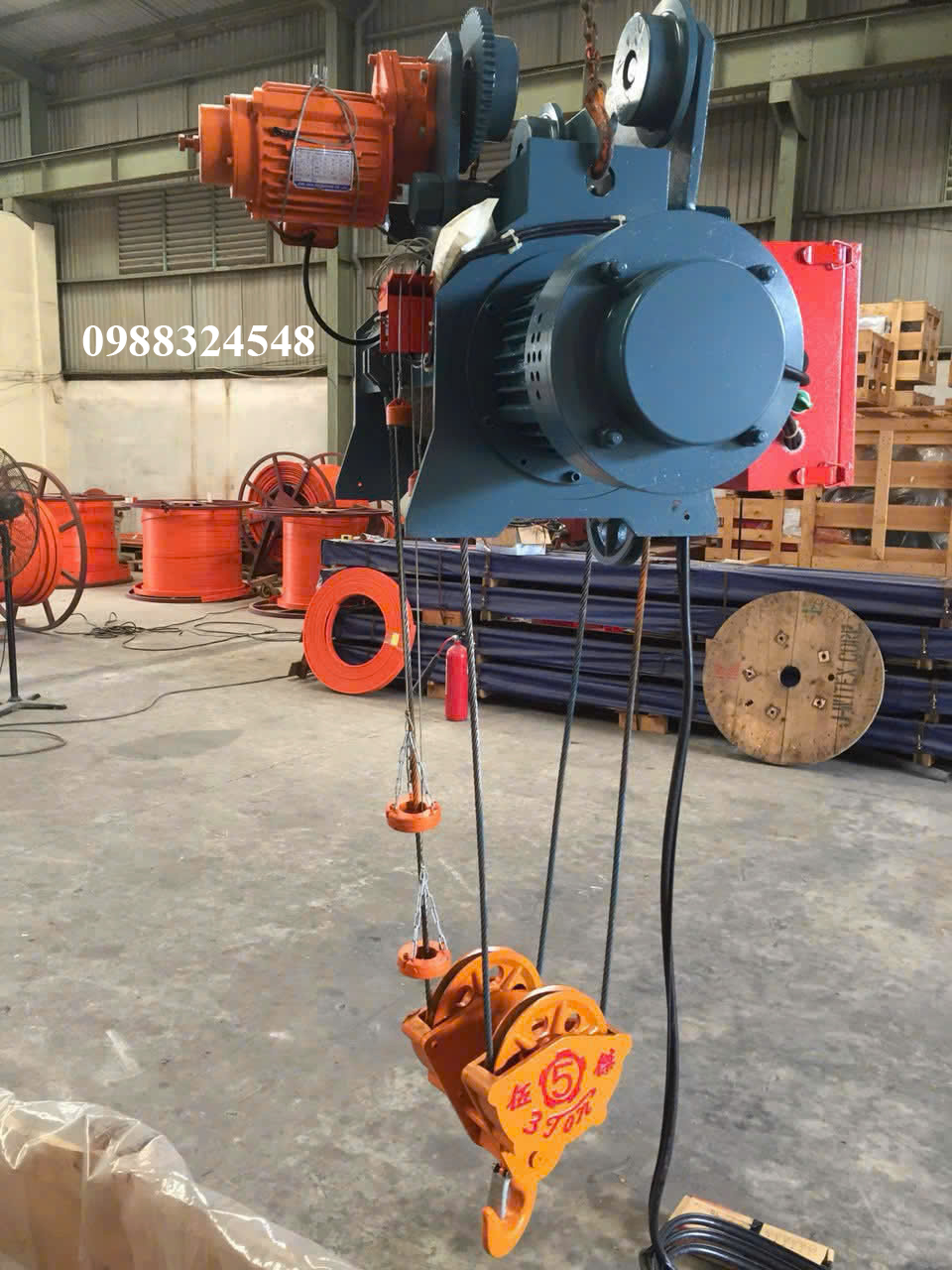 Pa lăng cáp điện Fitop 3 tấn AV031