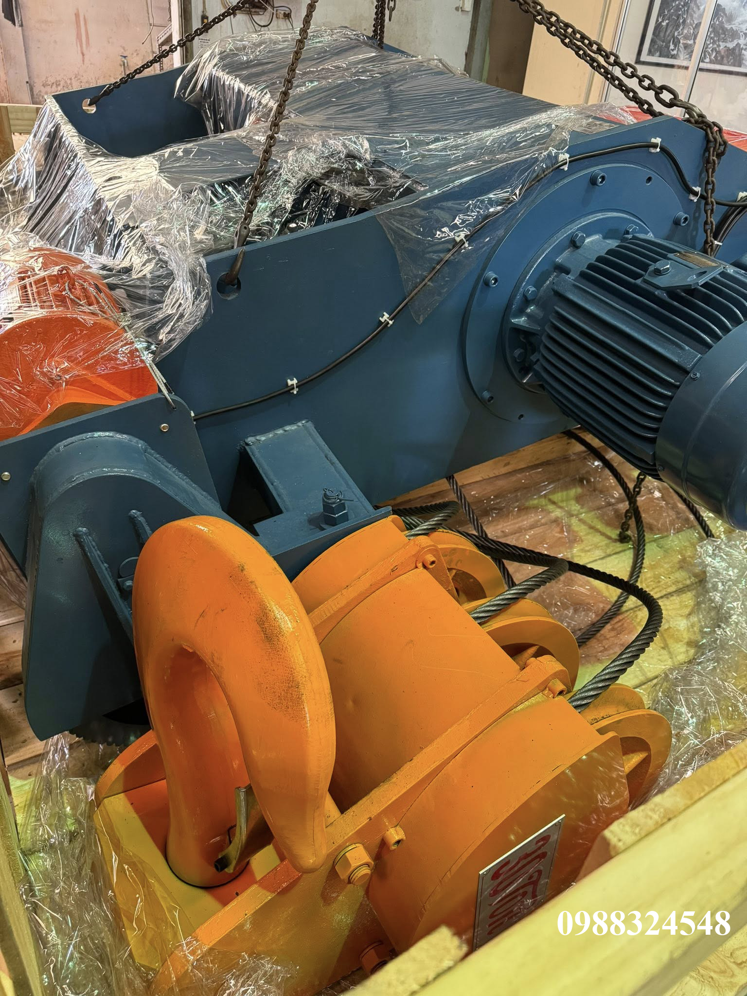 Pa lăng cáp điện Fitop 30 tấn AW302 / 30 ton Fitop Wire Rope Hoist