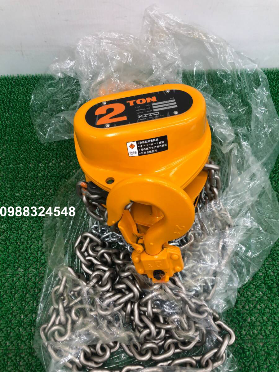 Pa lăng kéo tay Kito CB020 / CB020 Kito Manual Chain Hoist