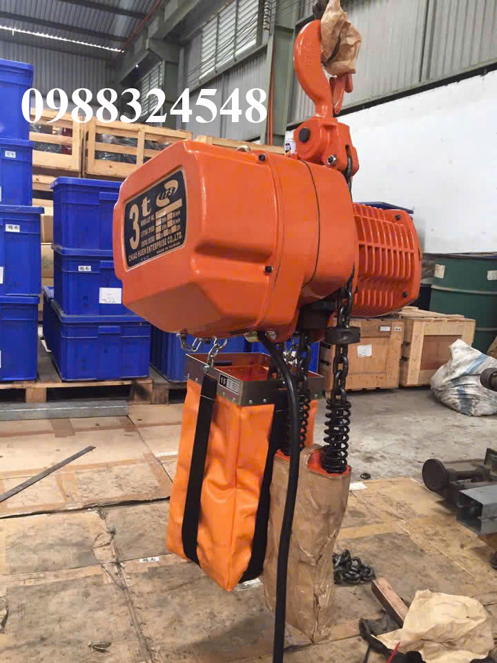 Pa lăng điện xích ITS 3 tấn CH-030S / 3 ton ITS Electric Chain Hoist