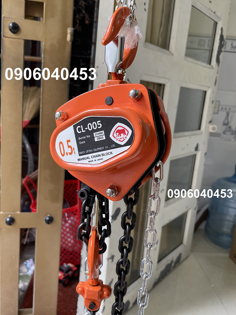 Pa lăng kéo tay Riken CL005 / CL005 Riken Manual Chain Hoist