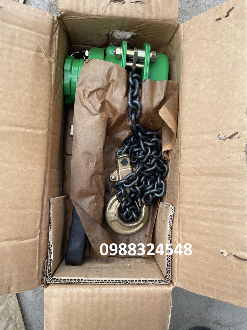 Pa lăng lắc tay 750kg Futaba Speed CV3 / CV3 Futaba Speed Lever Chain Hoist