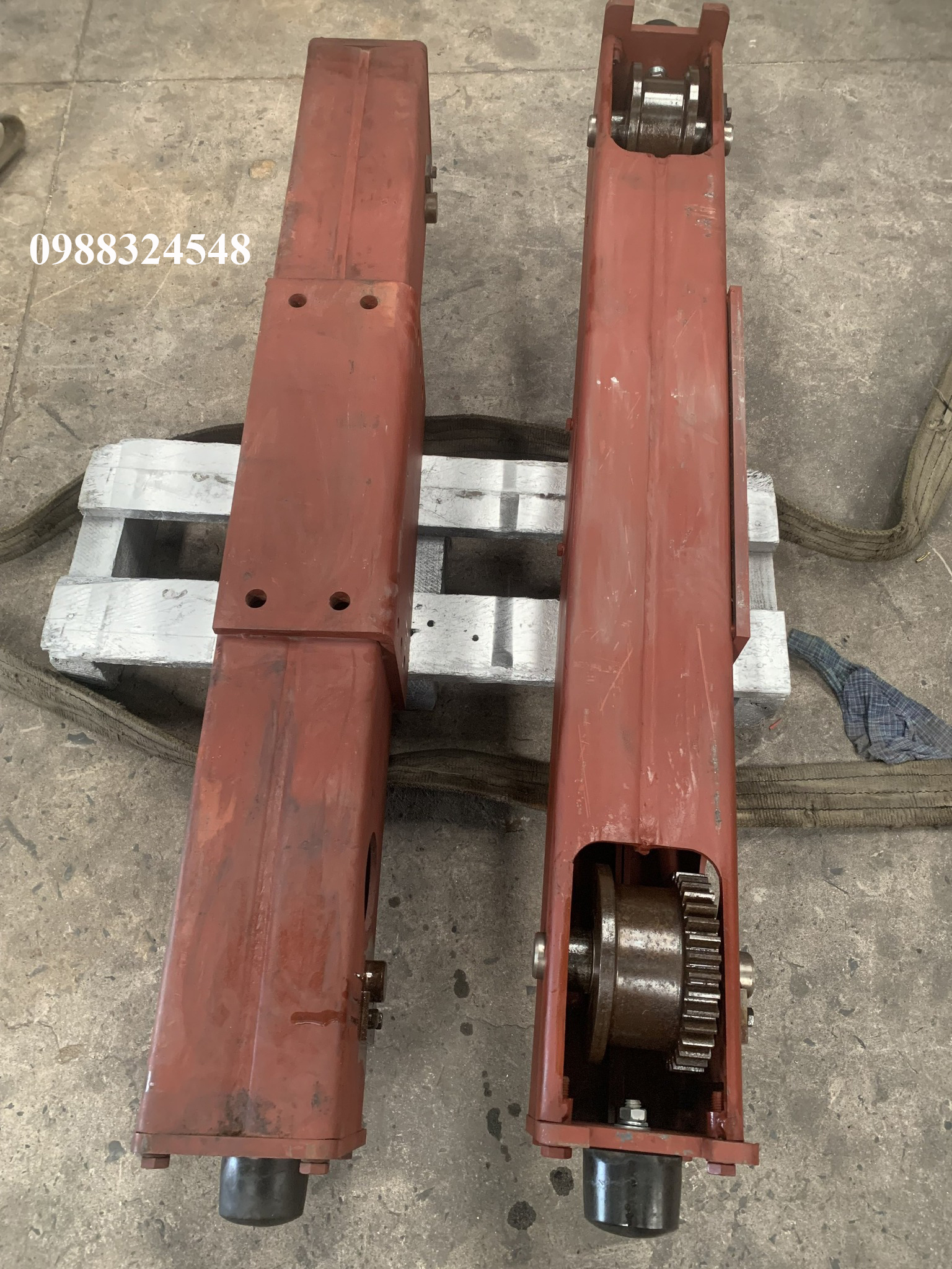 Bộ dầm biên cầu trục ITS 1.2 mét / ITS 1.2M End Carriage