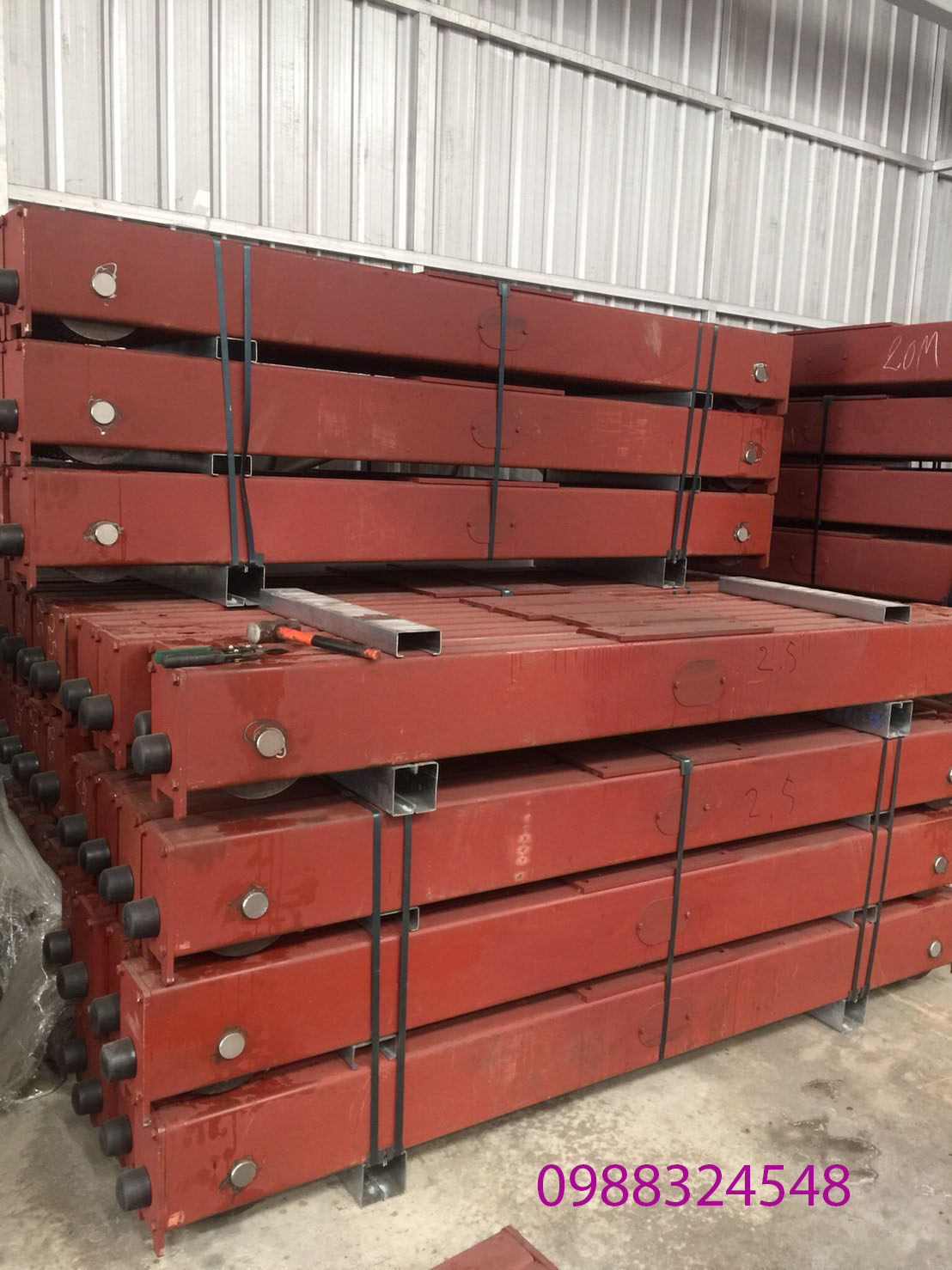 Bộ dầm biên cầu trục ITS 2.5 mét