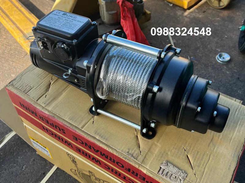 Tời cáp điện 500kg Duke DU-500S / DU-500S Duke Electric Compact Wire Rope Winch