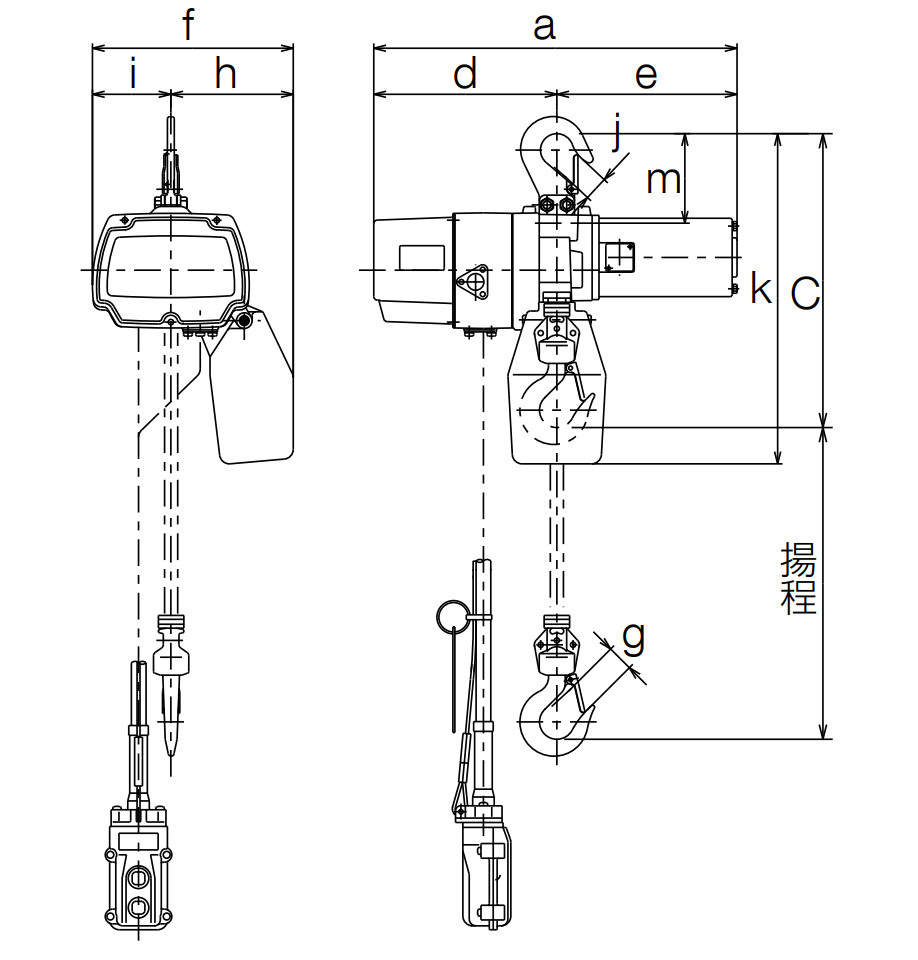 ED kito chain hoist