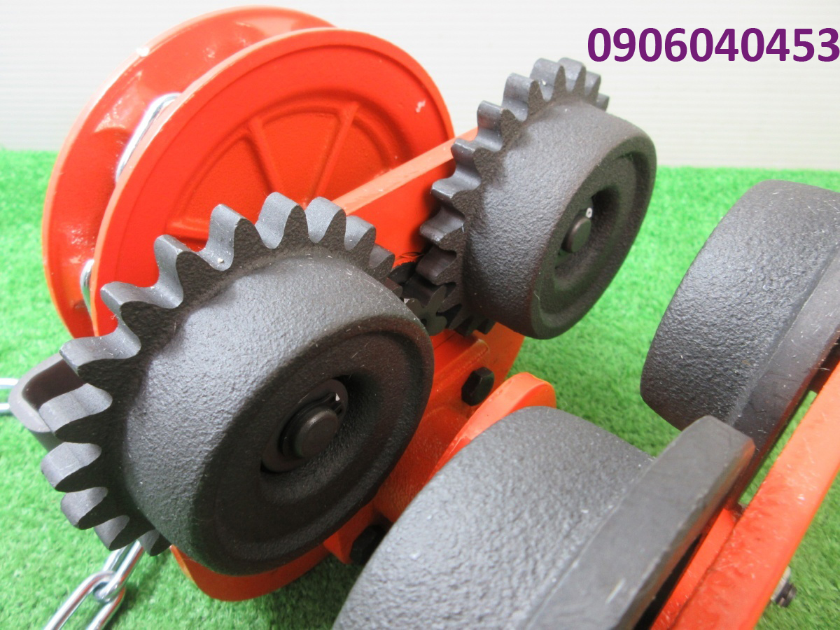 Con chạy kéo tay 500kg Elephant G-0.5/ 500kg G-0.5 Elephant Geared Trolley