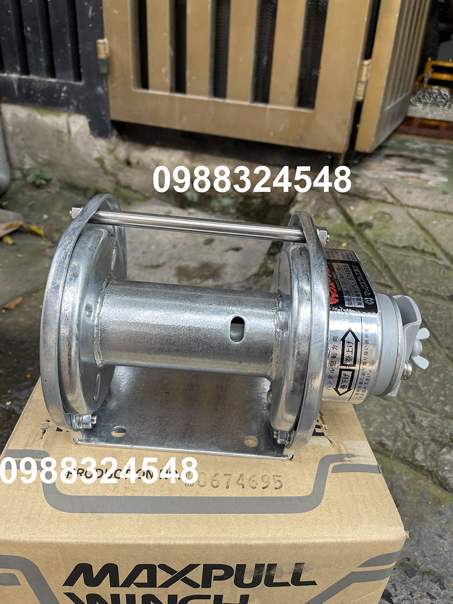 Tời quay tay Maxpull 100kg GM-1-GS