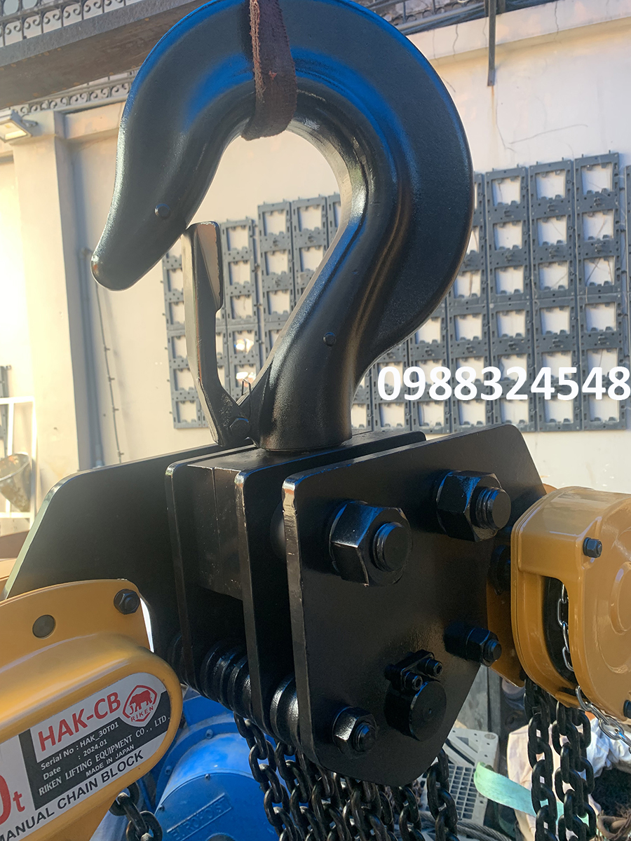 Pa lăng kéo tay Riken 30 tấn HAK-CB/ 30 ton HAK-CB Riken Manual Chain Hoist