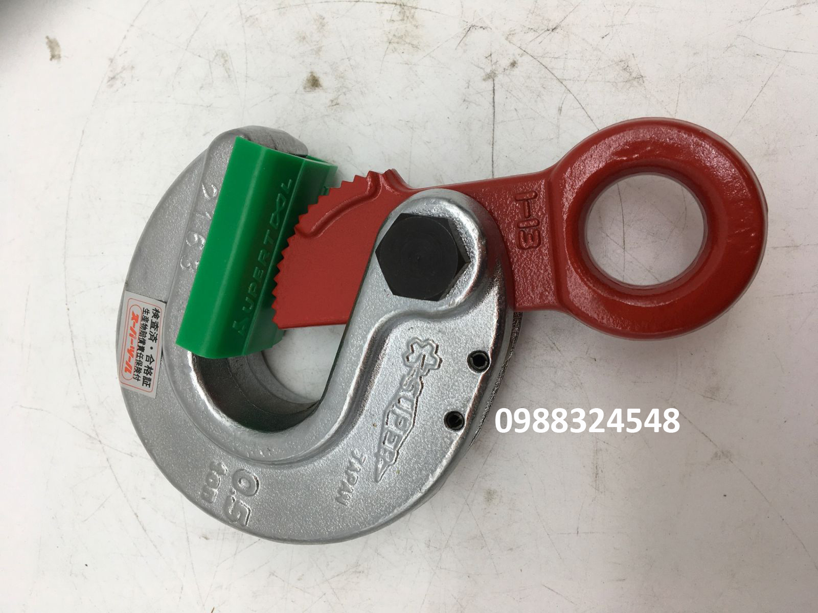 Kẹp tôn ngang 500kg Supertool HLC-0.5S / HLC-0.5S Supertool Horizontal Clamp