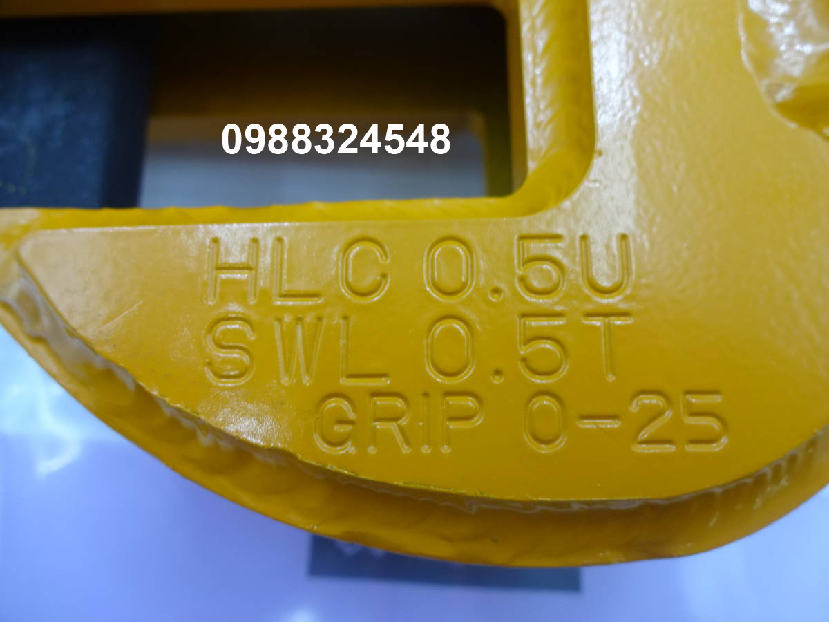 Kẹp tôn ngang 0.5 tấn Supertool HLC-0.5U / HLC-0.5U Supertool Horizontal Clamp