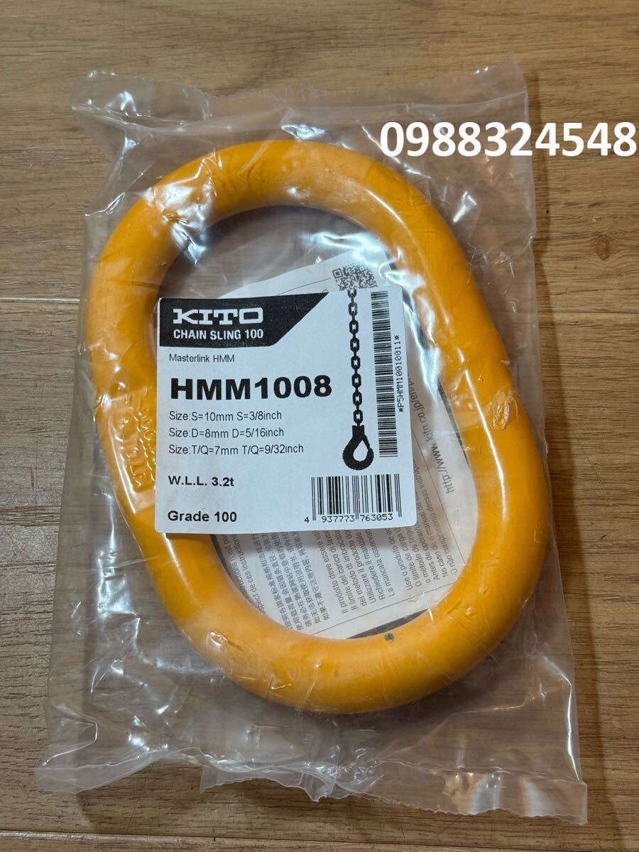 Vòng khuyên xích Kito 3.2 tấn HMM1008