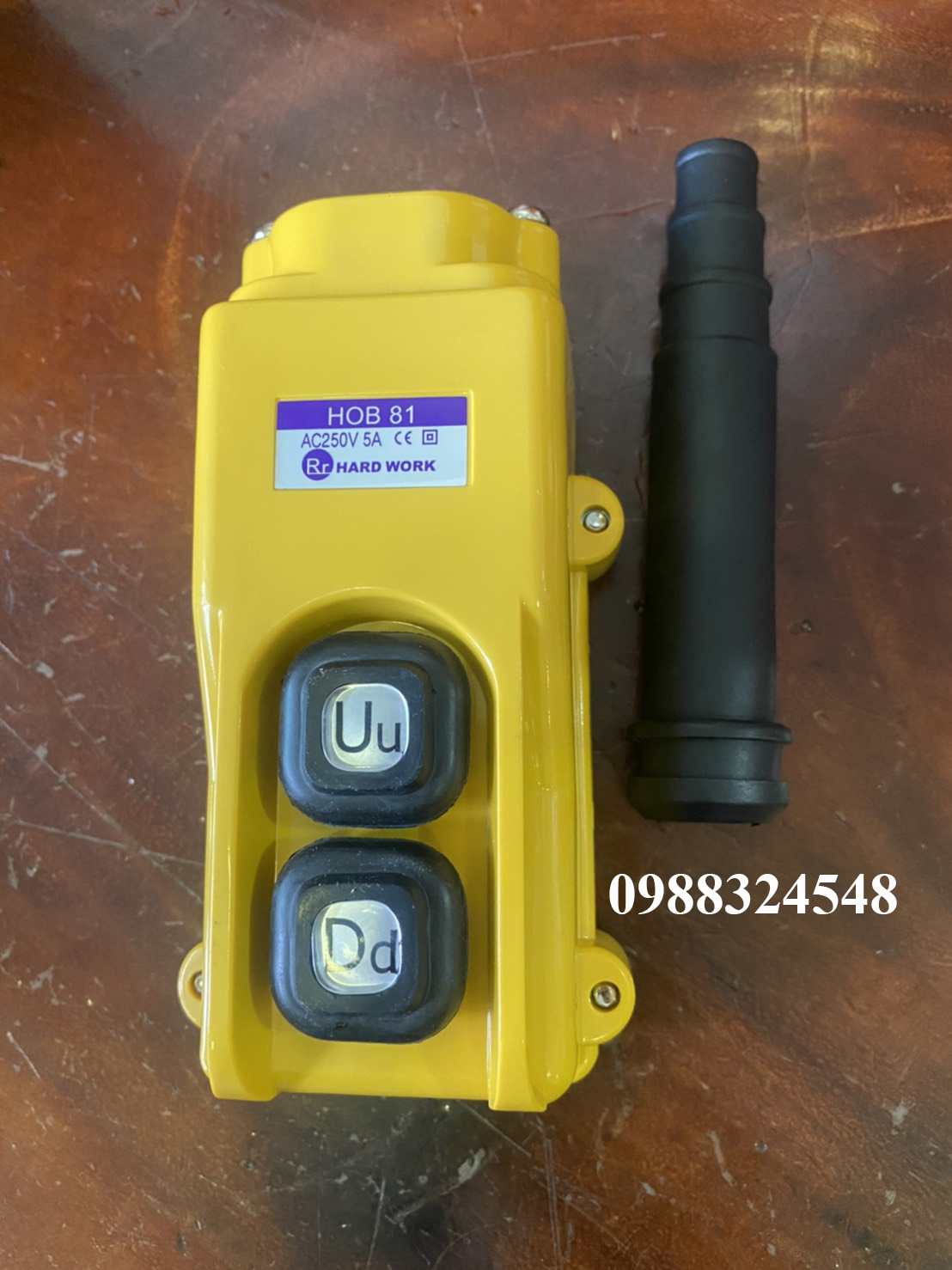 Tay điều khiển cầu trục Hard Work HOB81-1/ HOB81-1 Hard Work Pendant Push Button