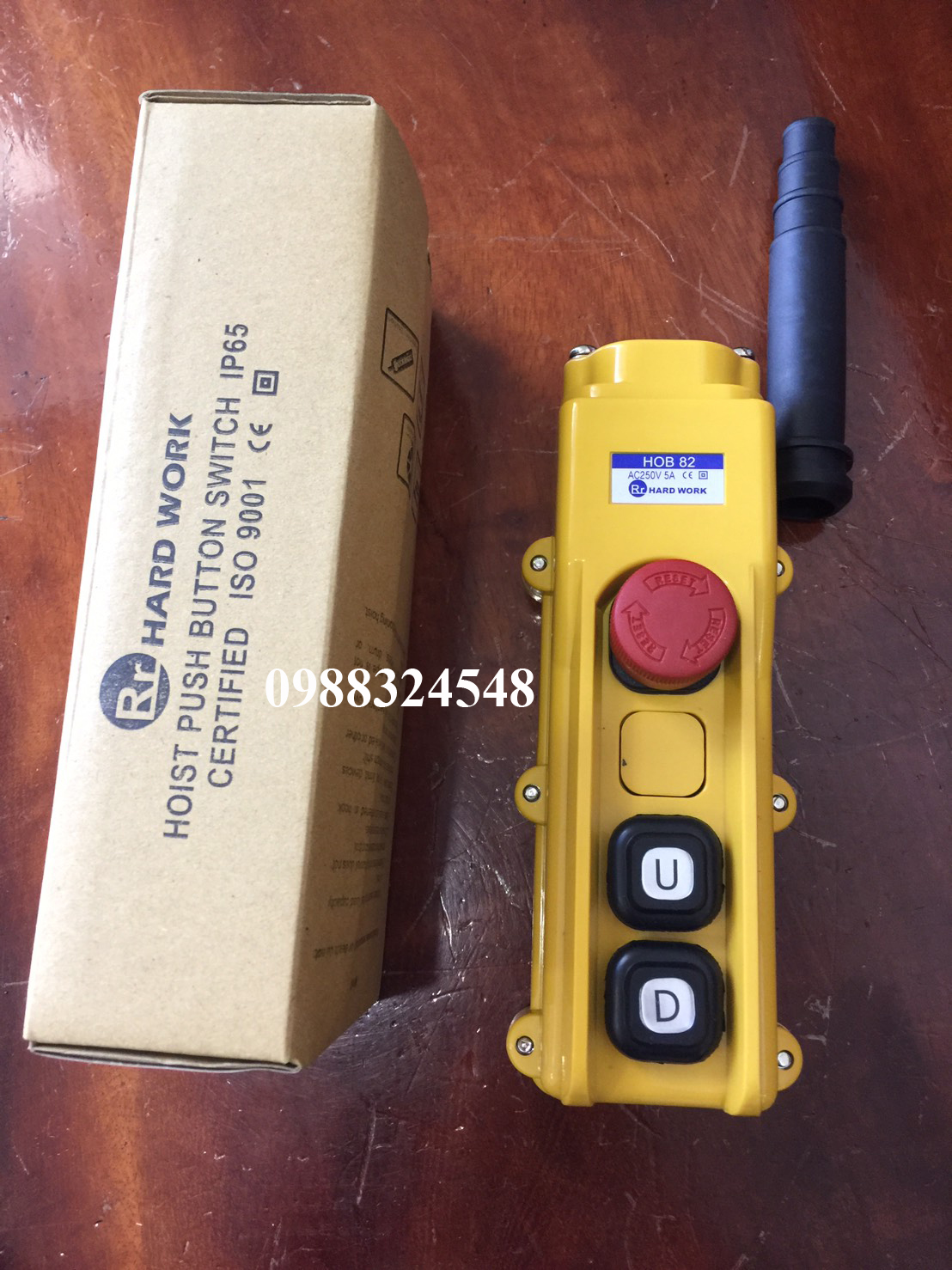Tay điều khiển cầu trục Hard Work HOB82-B
