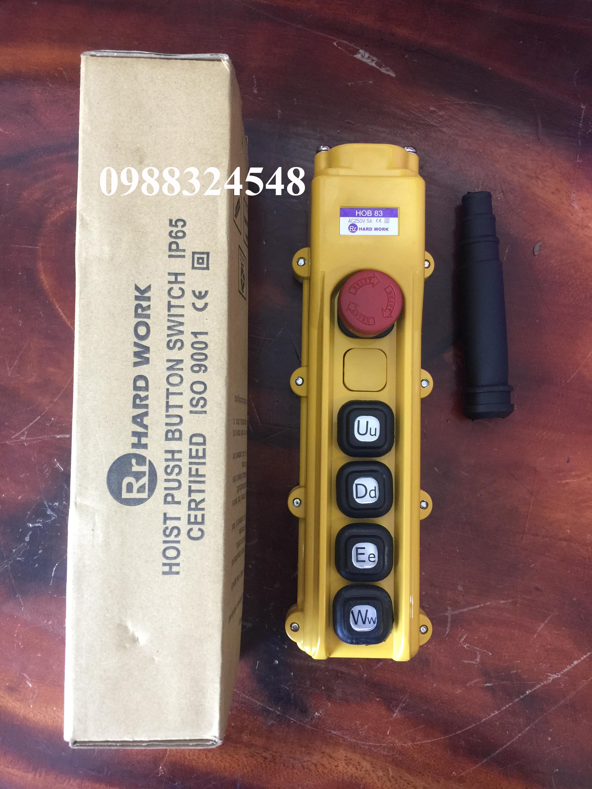 Tay điều khiển cầu trục Hard Work HOB83-B2