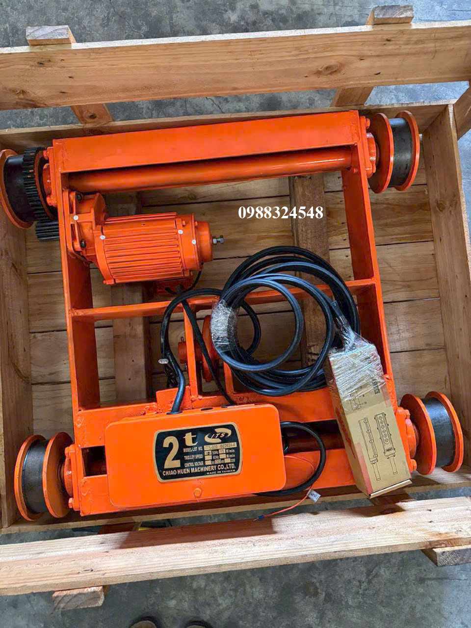 Rùa chạy dầm đôi ITS 2 tấn ITS-020