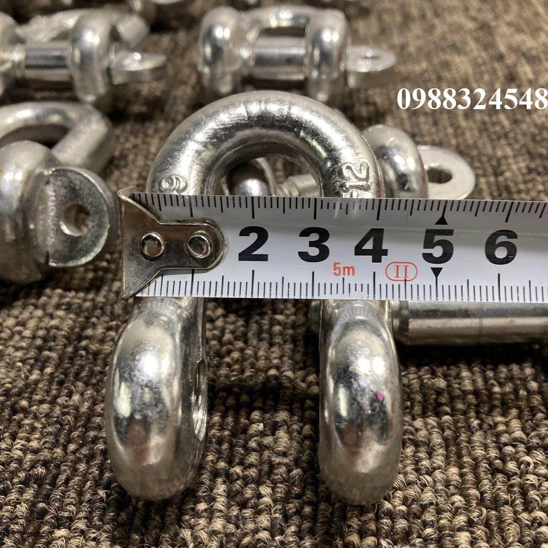 Ma ní inox 304 1 tấn Kansai SC-12 / SC-12 Kansai Stainless Steel Shackle