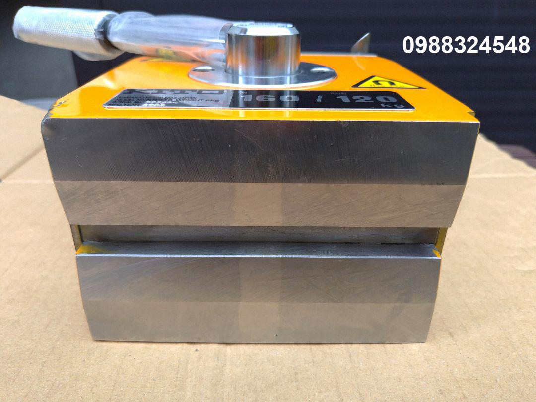 Nam châm gạt tay Kito 160kg KRD16 / KRD16 Kito Lifting Magnet