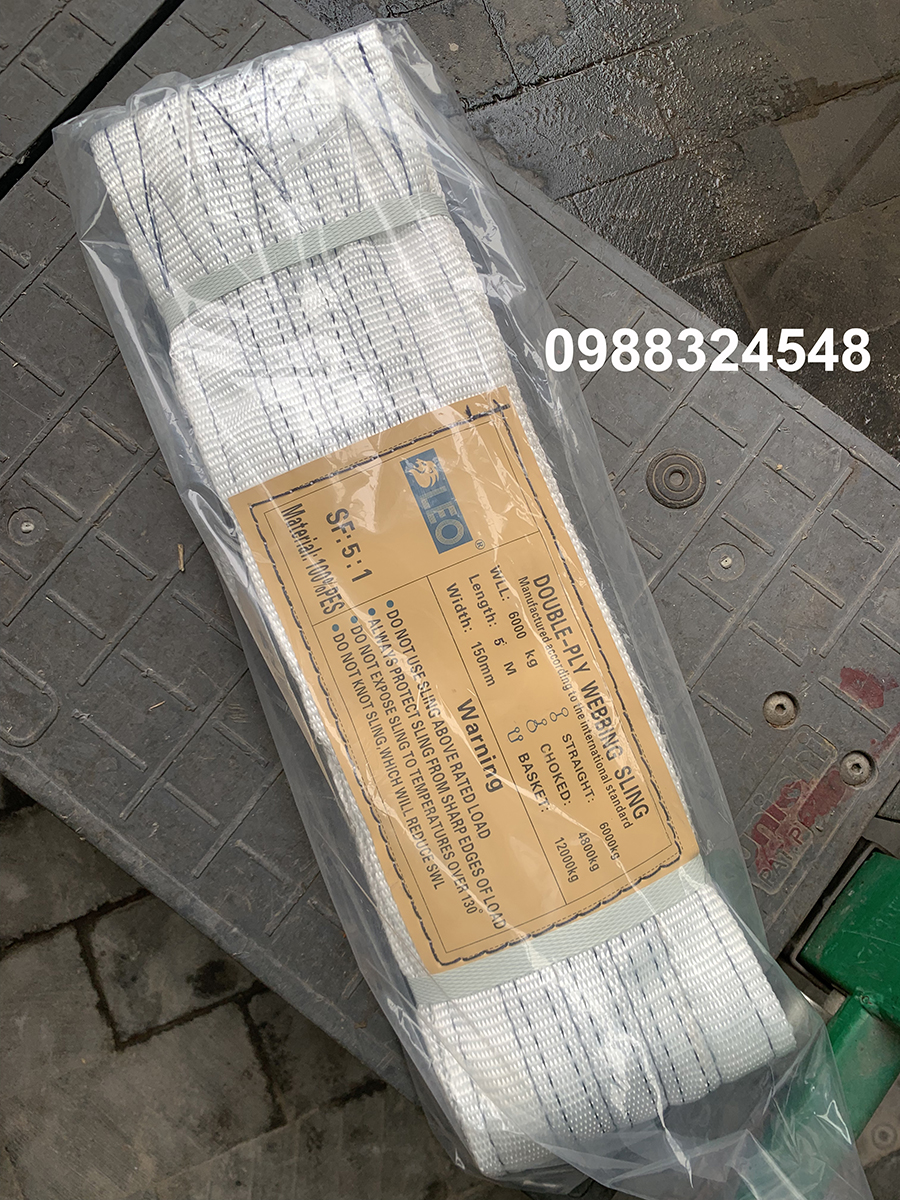 Cáp vải Leo 6 tấn 5 mét