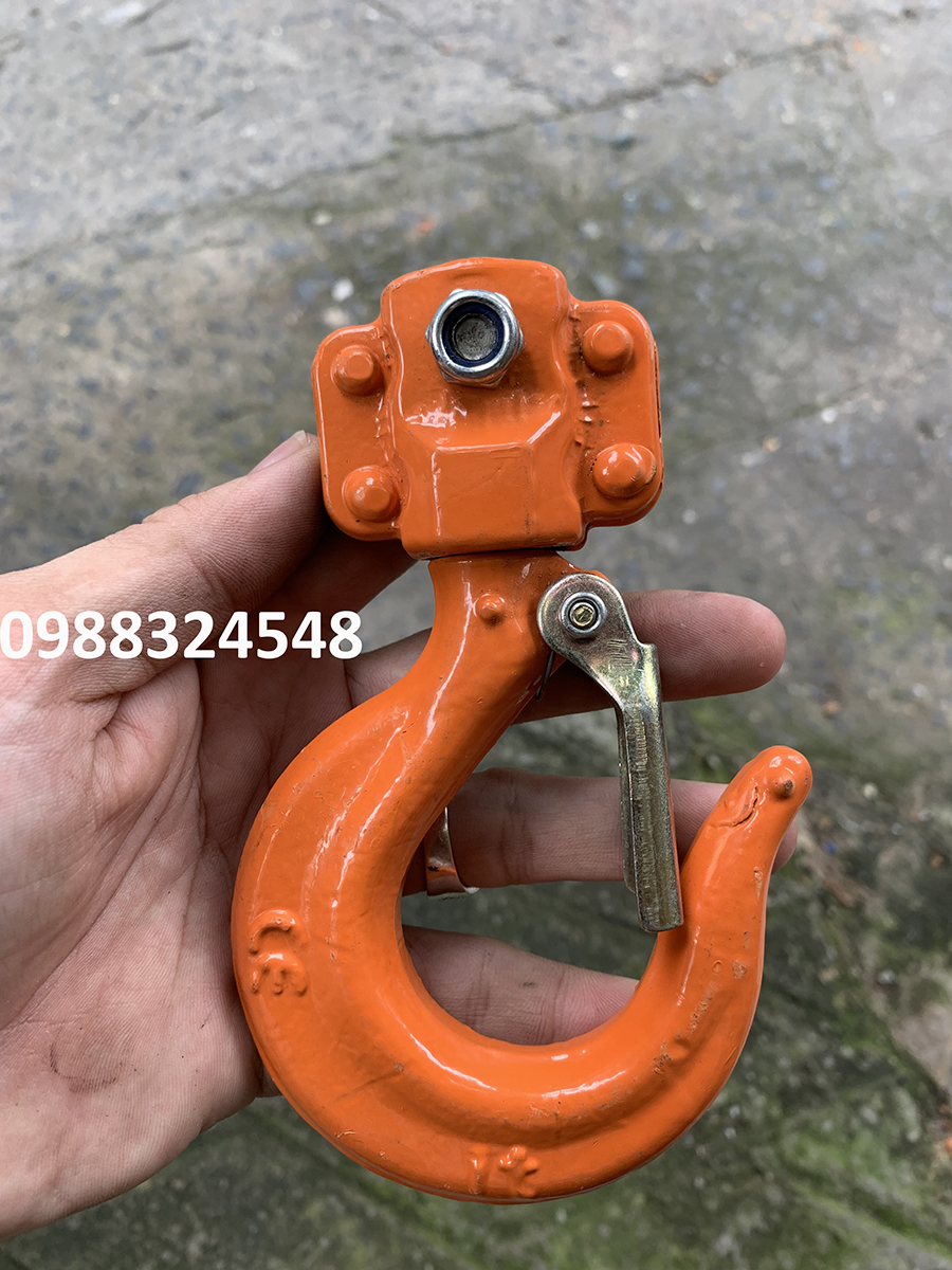 Móc cẩu cho pa lăng kéo tay 1 tấn