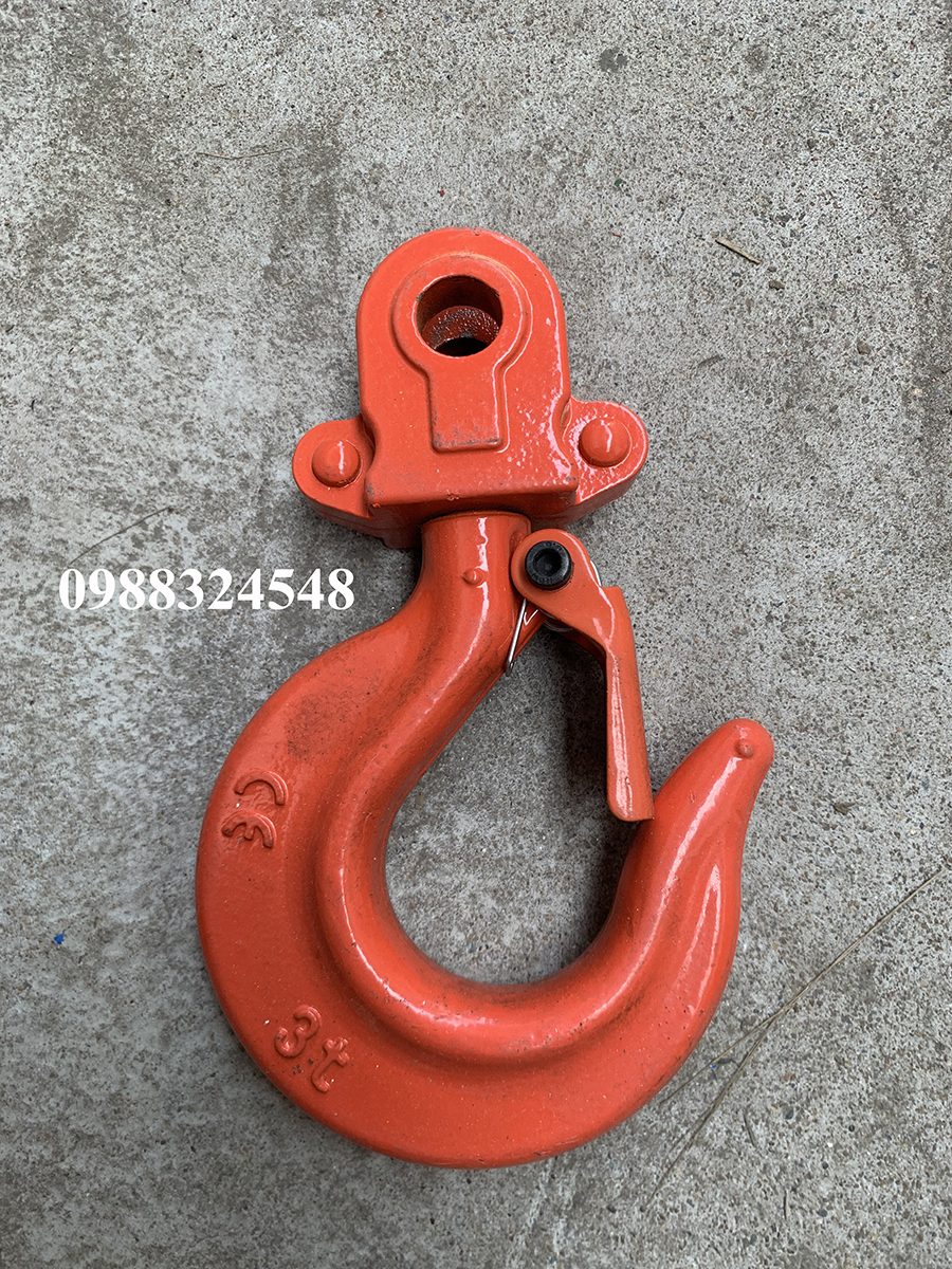 Móc cẩu cho pa lăng kéo tay 3 tấn