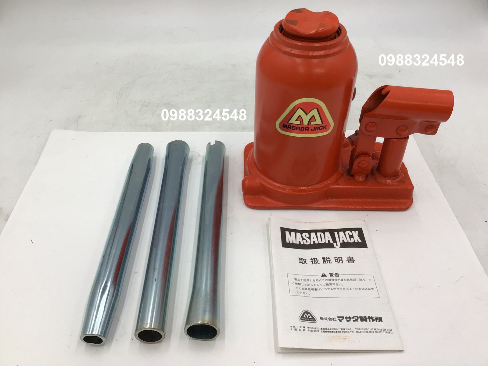 Con đội chai Masada 10 tấn MHB-10