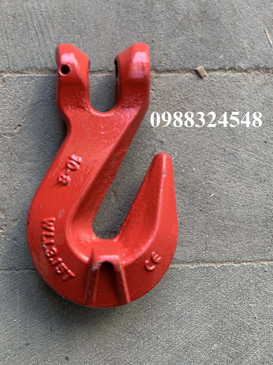 Móc thu ngắn 3.15 tấn / 3.15 ton G80 Alloy Steel Clevis Grab Hook