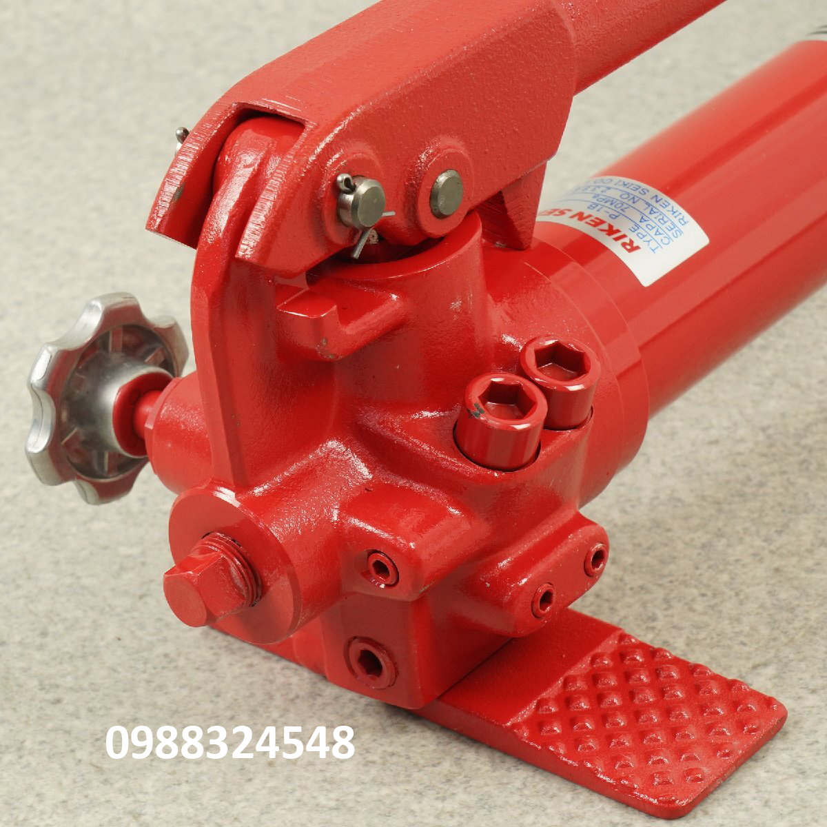Bơm tay thủy lực Riken P-1B / P-1B Riken Hydraulic Pumps