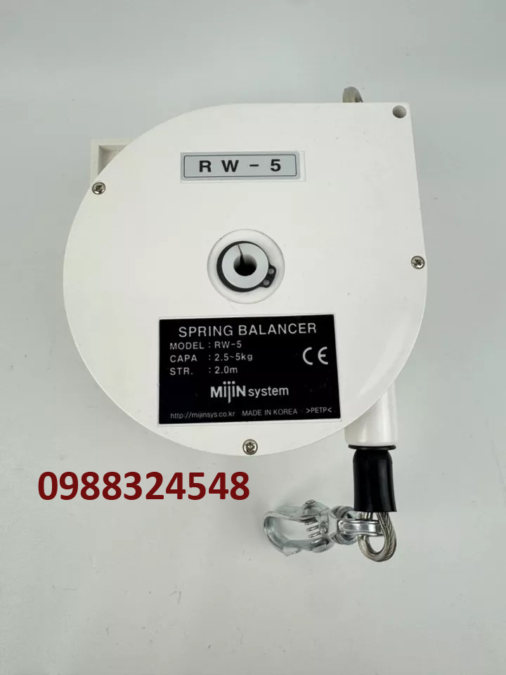 Pa lăng cân bằng Tigon RW-5 / RW-5 Tigon Spring Balancer