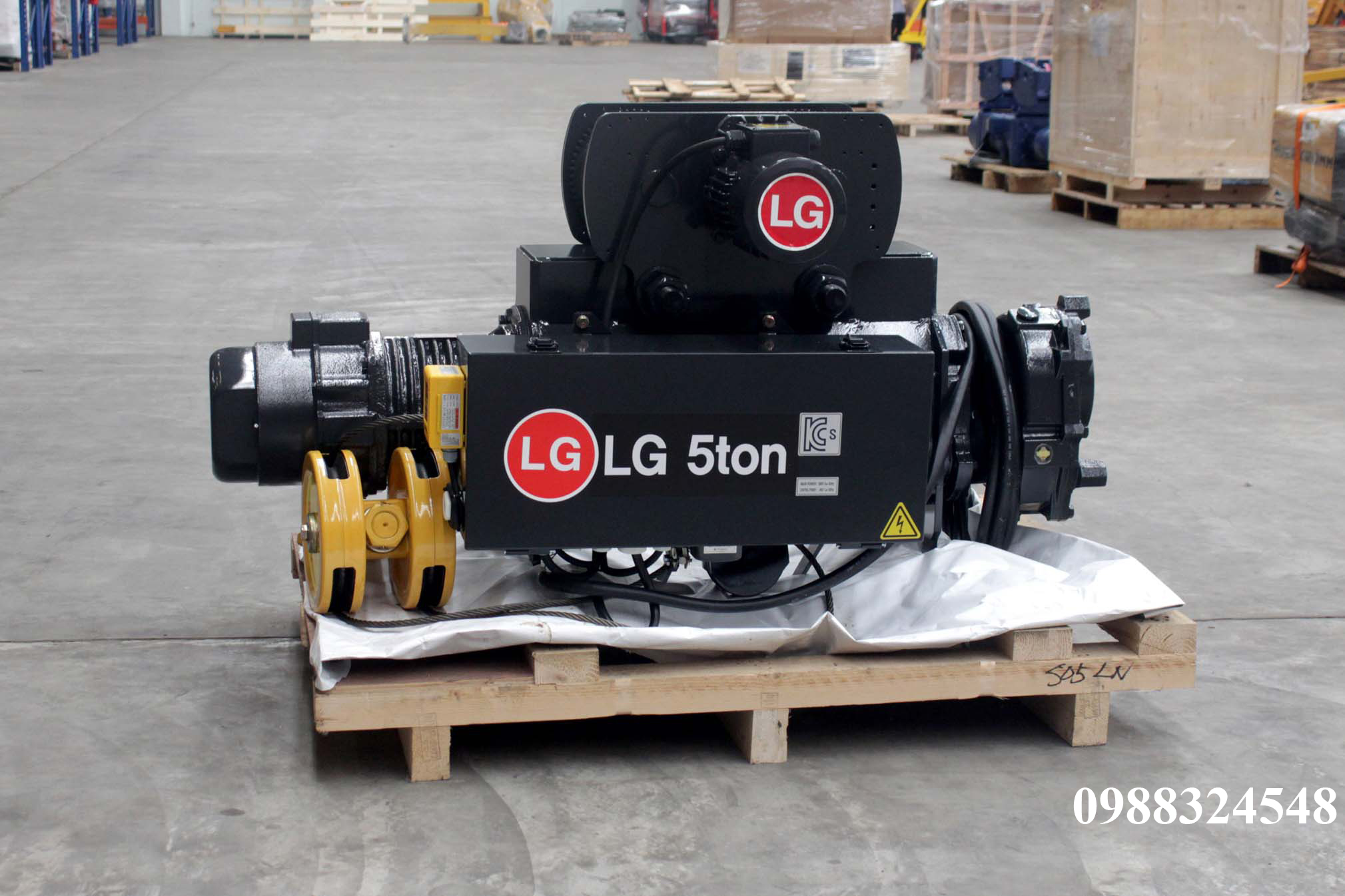 Pa lăng cáp điện LGM dầm đơn 5 tấn S-05-LN