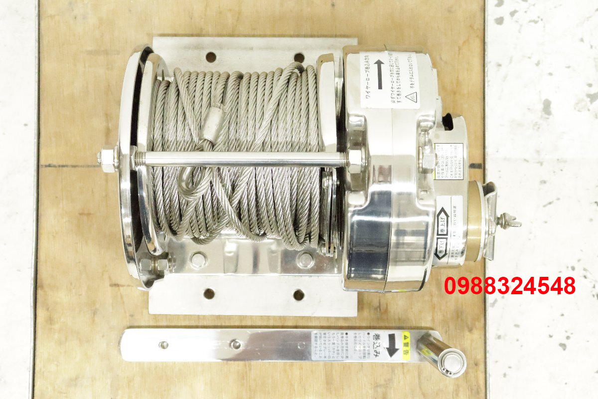 Tời quay tay inox Maxpull 500kg SB-5 / SB-5 Maxpull Stainlees Steel Hand Winch