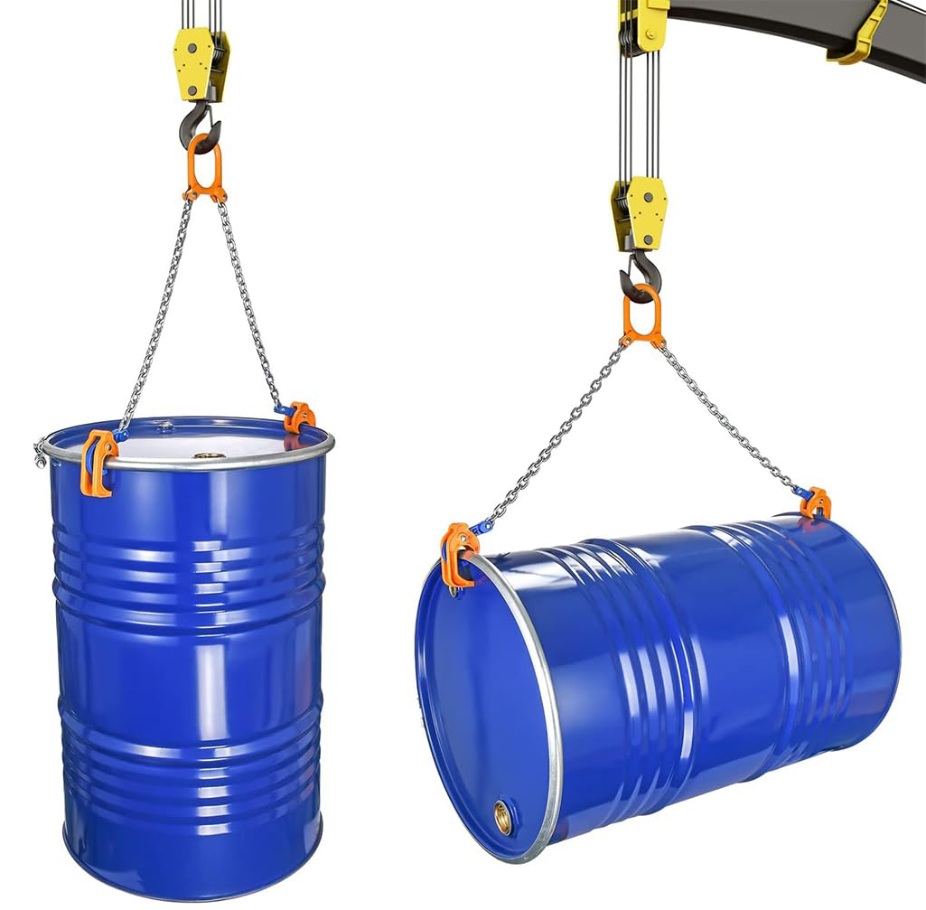 Kẹp nâng thùng phi 1 tấn SL1T / SL1T Chain Drum Lifter