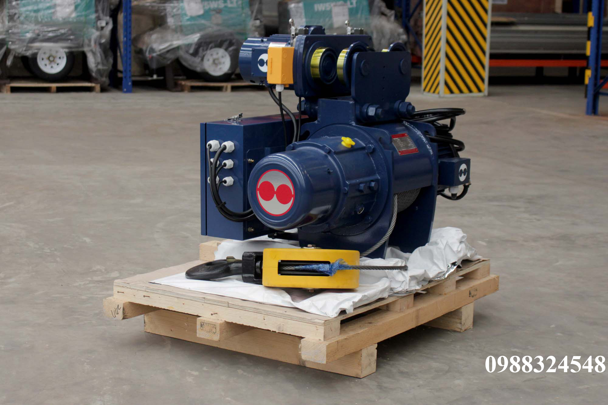 Pa lăng cáp điện Sungdo dầm đơn 3 tấn SM3-H6-MH / 3 ton Sungdo Mono Rail Wire Rope Hoist