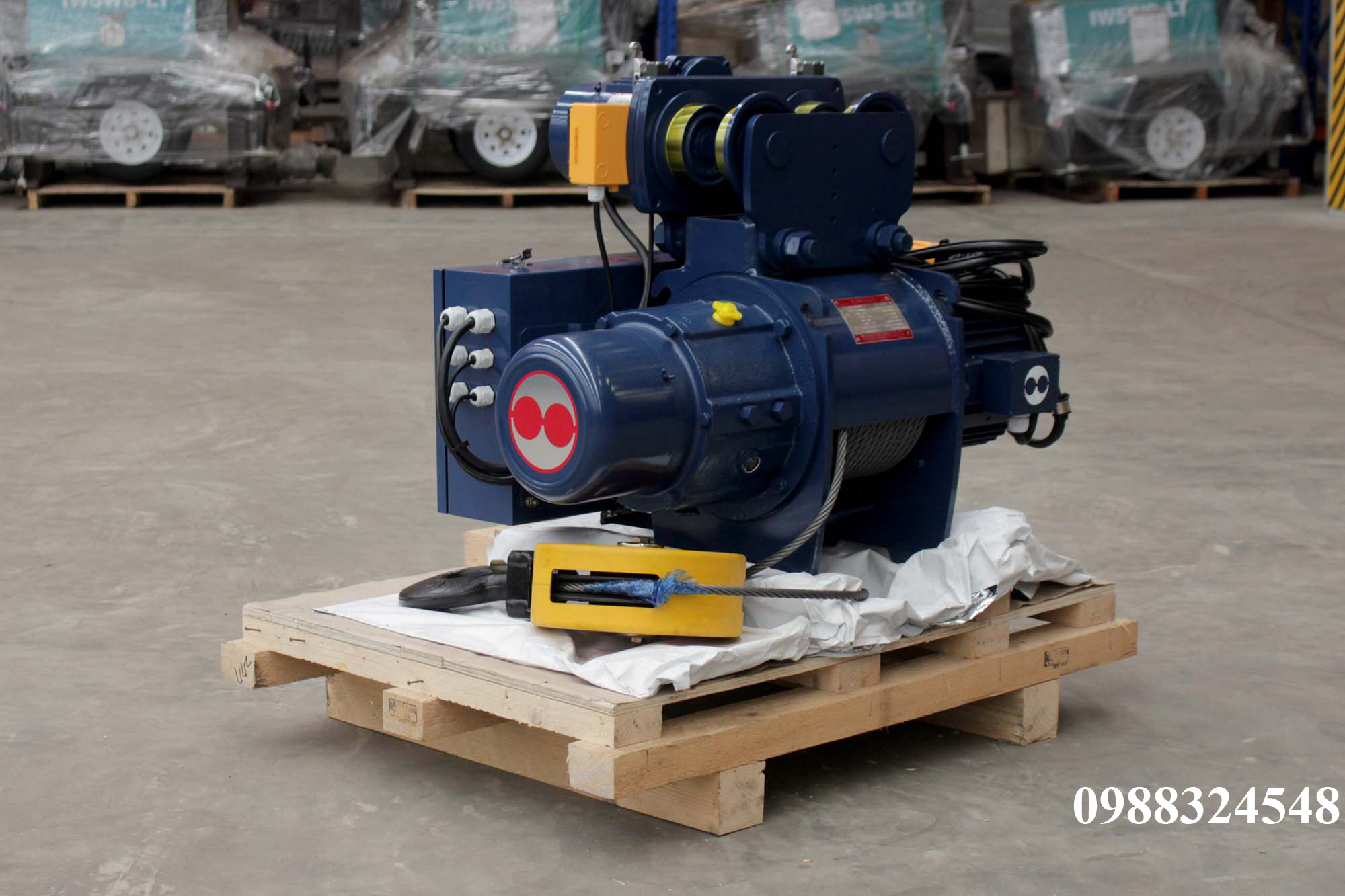 Pa lăng cáp điện Sungdo dầm đơn 3 tấn SM3-H6-MH / 3 ton Sungdo Mono Rail Wire Rope Hoist