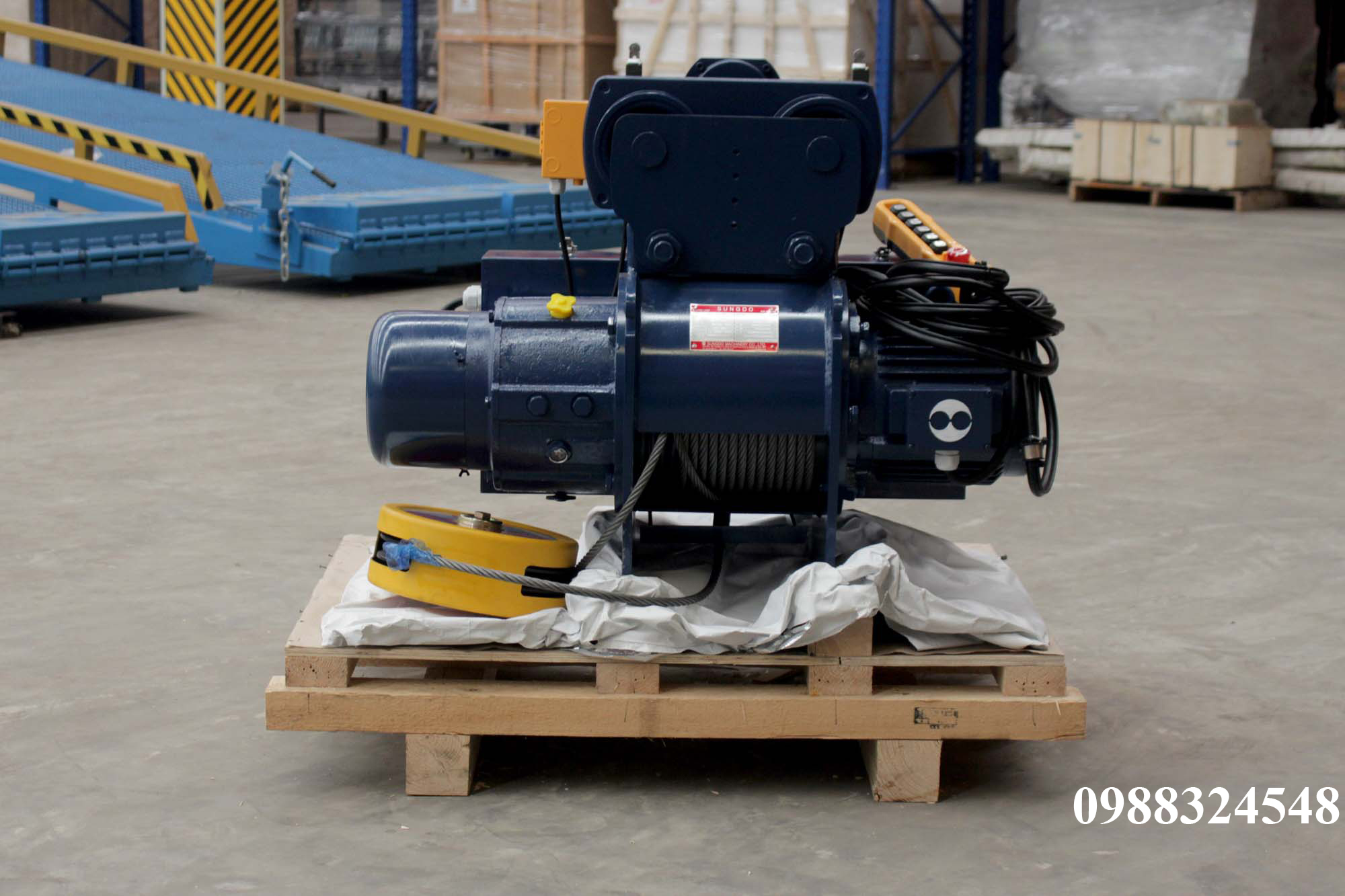 Pa lăng cáp điện Sungdo dầm đơn 3 tấn SM3-H6-MH / 3 ton Sungdo Mono Rail Wire Rope Hoist