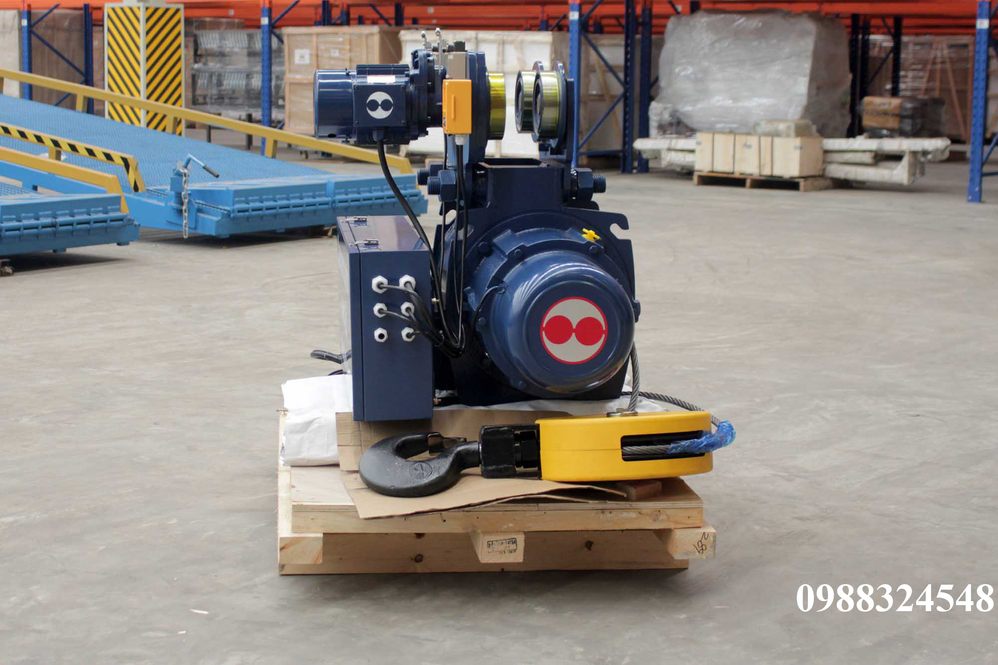 Pa lăng cáp điện Sungdo dầm đơn 5 tấn SM5-H6-MH / 5 ton Sungdo Mono Rail Wire Rope Hoist