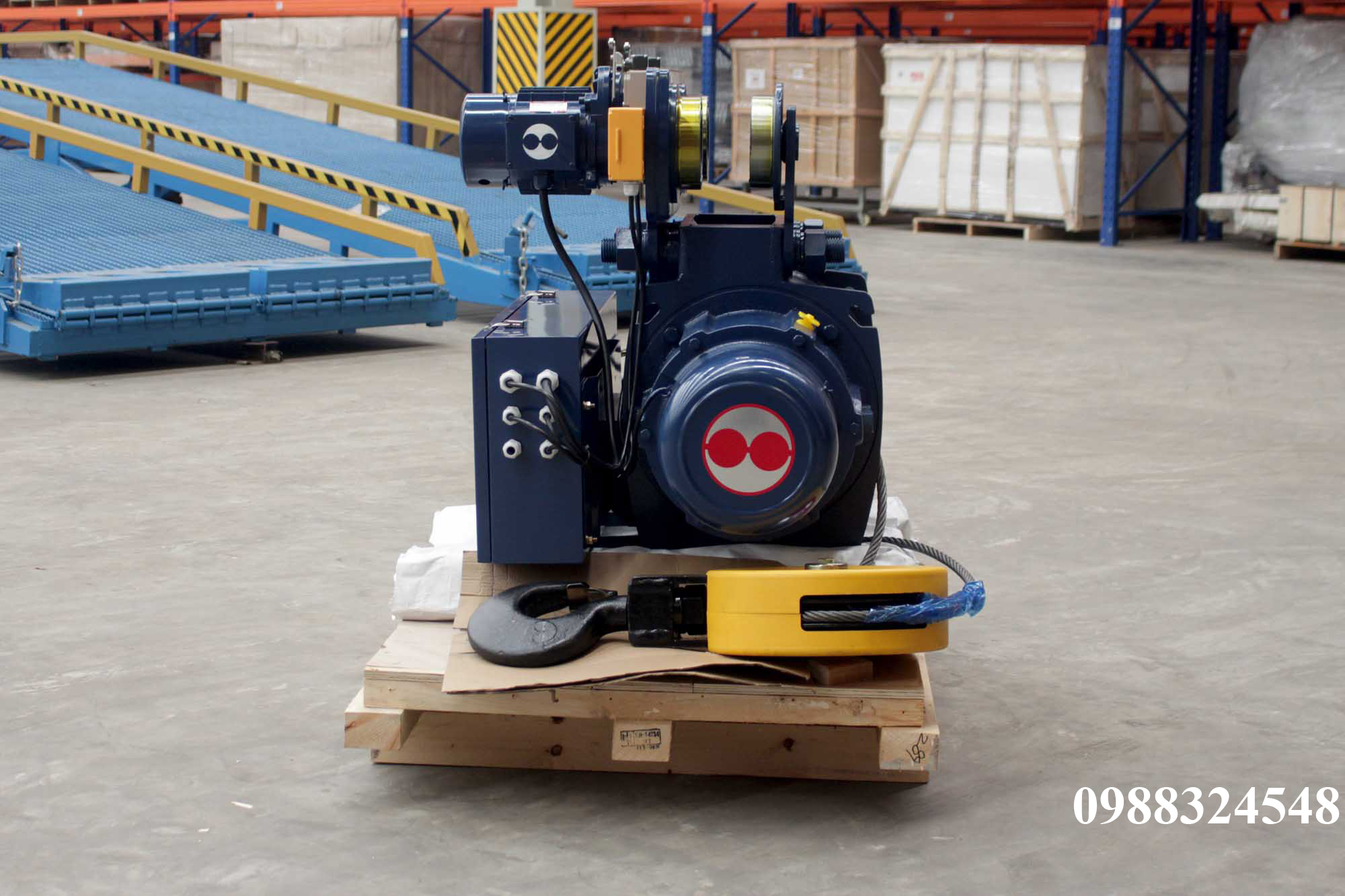 Pa lăng cáp điện Sungdo dầm đơn 5 tấn SM5-H6-MH / 5 ton Sungdo Mono Rail Wire Rope Hoist