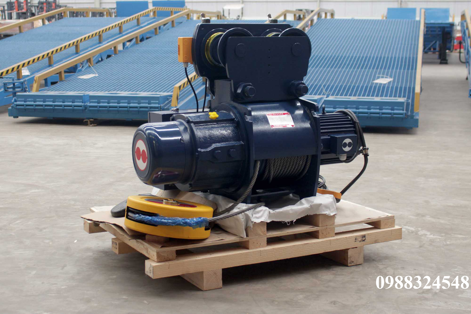 Pa lăng cáp điện Sungdo dầm đơn 5 tấn SM5-H6-MH / 5 ton Sungdo Mono Rail Wire Rope Hoist