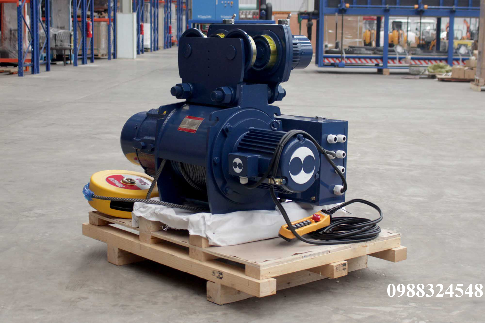 Pa lăng cáp điện Sungdo dầm đơn 5 tấn SM5-H6-MH / 5 ton Sungdo Mono Rail Wire Rope Hoist