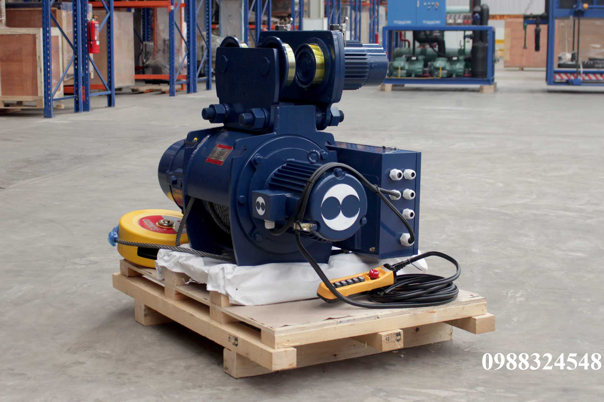 Pa lăng cáp điện Sungdo dầm đơn 5 tấn SM5-H6-MH / 5 ton Sungdo Mono Rail Wire Rope Hoist