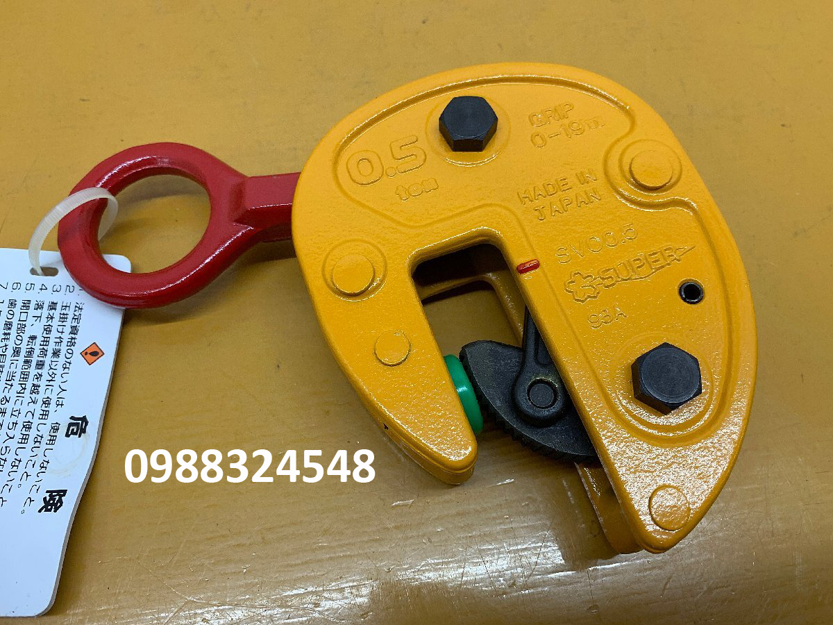 Kẹp tôn đứng 500kg Supertool SVC0.5 / SVC0.5 Supertool Vertical Clamp 