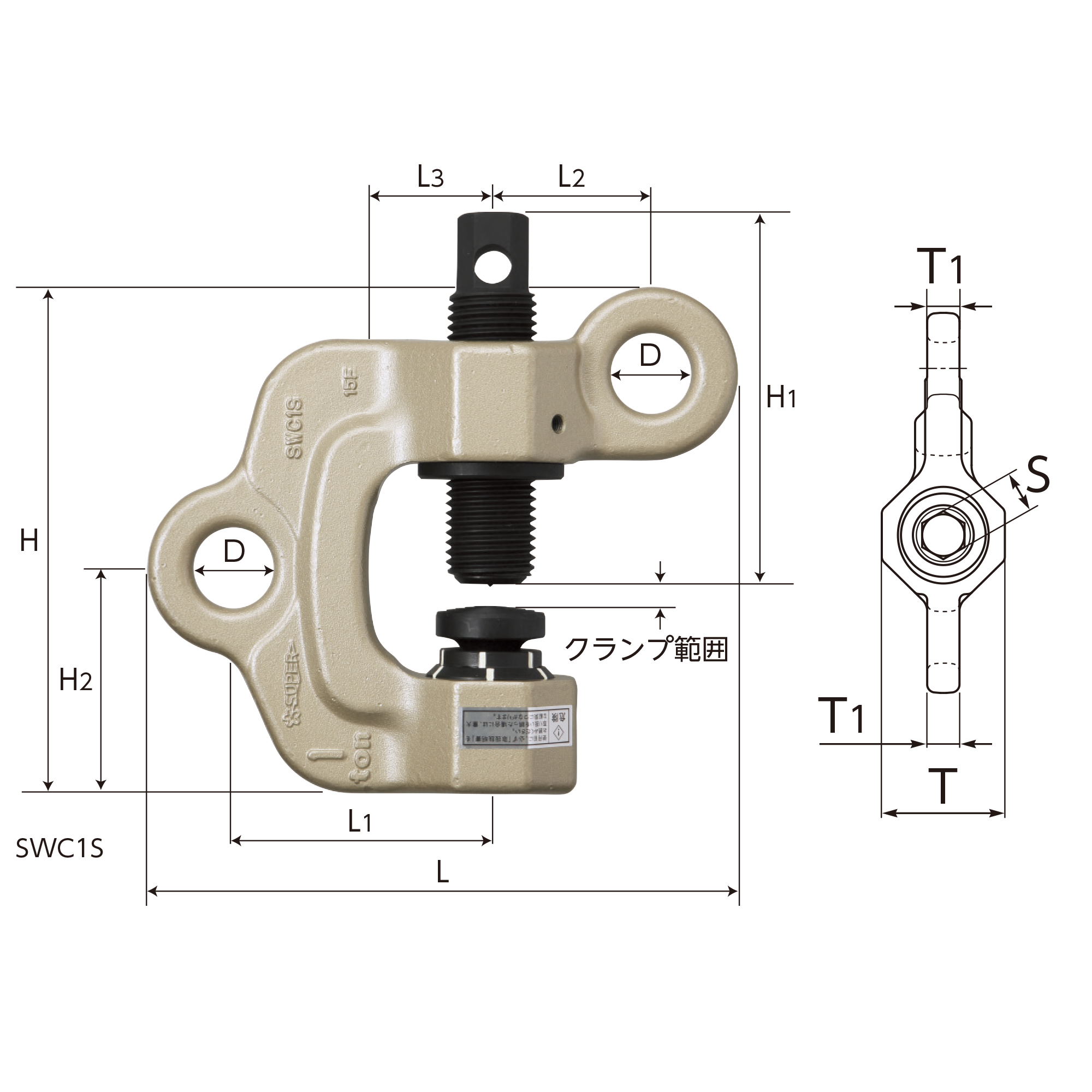 Kẹp vít Supertool Nhật bản