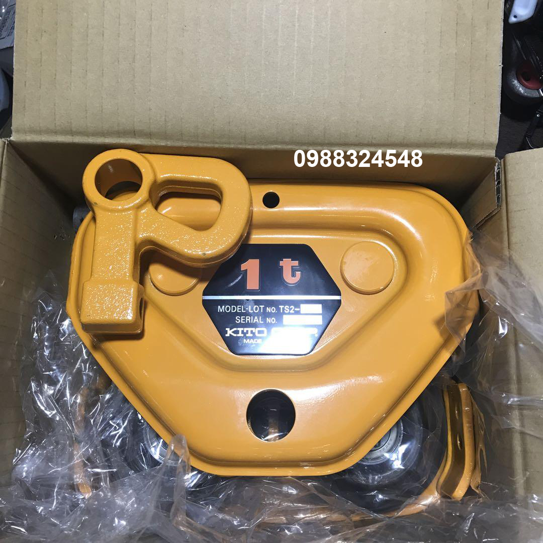 Con chạy đẩy tay Kito 1 tấn TSP-010