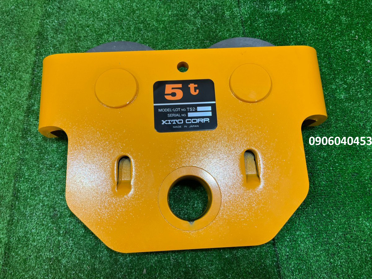 Con chạy đẩy tay 5 tấn Kito TSP-050 / TSP-050 Kito Plain Trolley