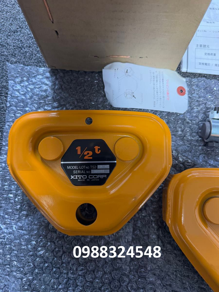 Con chạy đẩy tay Kito TSP-005 / TSP-005 Kito Plain Trolley