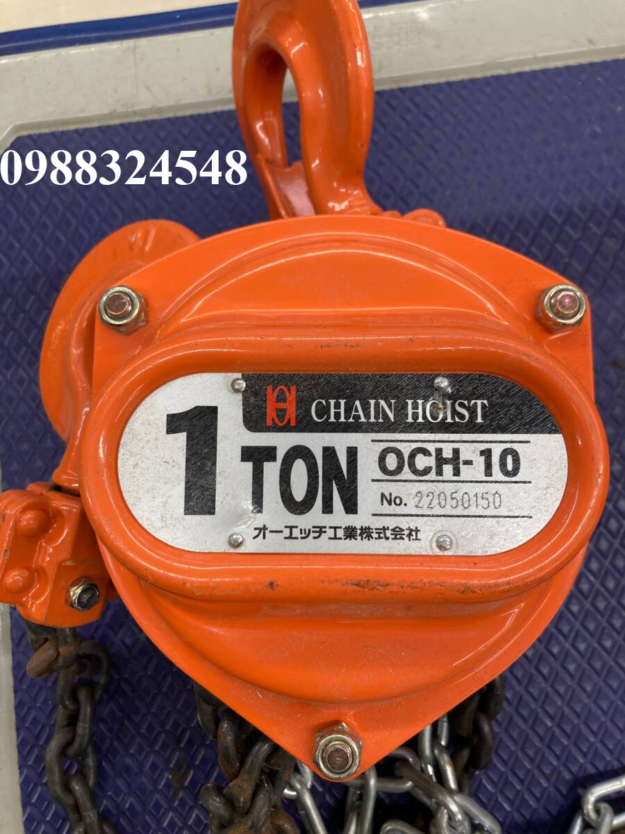 Cho thuê pa lăng kéo tay 1 tấn